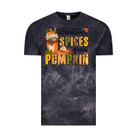 Cloud Black whatever spices your pumpkin Vintage Tee - MaliasSmallBusiness