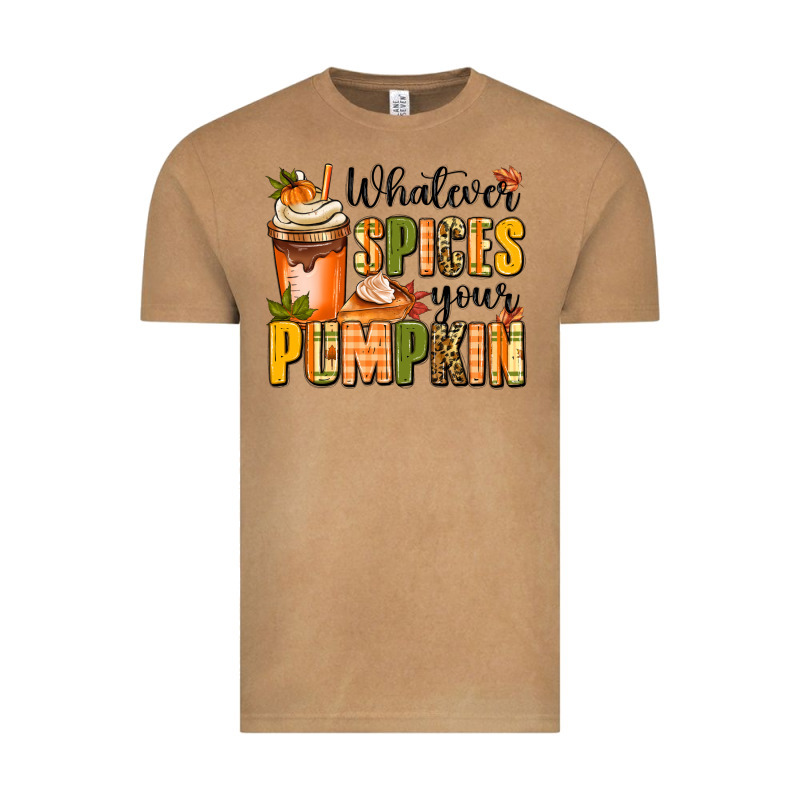 Whatever Spices Your Pumpkin Vintage Tee by MaliasSmallBusiness | Teevron