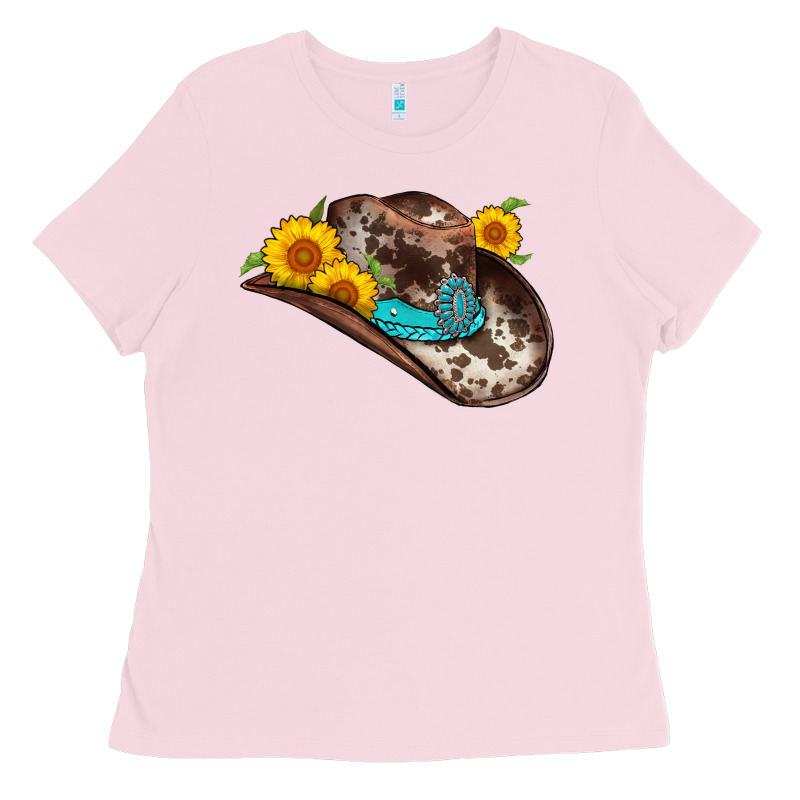 Cowboy Hat Ladies Tee by AdoDesignShop | Teevron