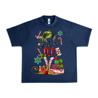 Navy sister elf Urban Heavy Tee - MaliasSmallBusiness