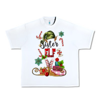 White sister elf Urban Heavy Tee - MaliasSmallBusiness