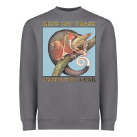 Let's Eat Trash & Get Hit By A Car Heavyweight Sweatshirt | Teevron