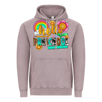 Vintage Zinc hello preschool Vintage Hoodie - NancyCooperArtShop