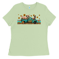Matcha western animals truck Ladies Tee - Jasminsmagicworld