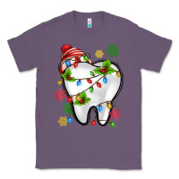 Lavender Christmas Teeth Dentist Classic Tee - MaliasSmallBusiness