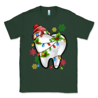 Sports Green Christmas Teeth Dentist Classic Tee - MaliasSmallBusiness