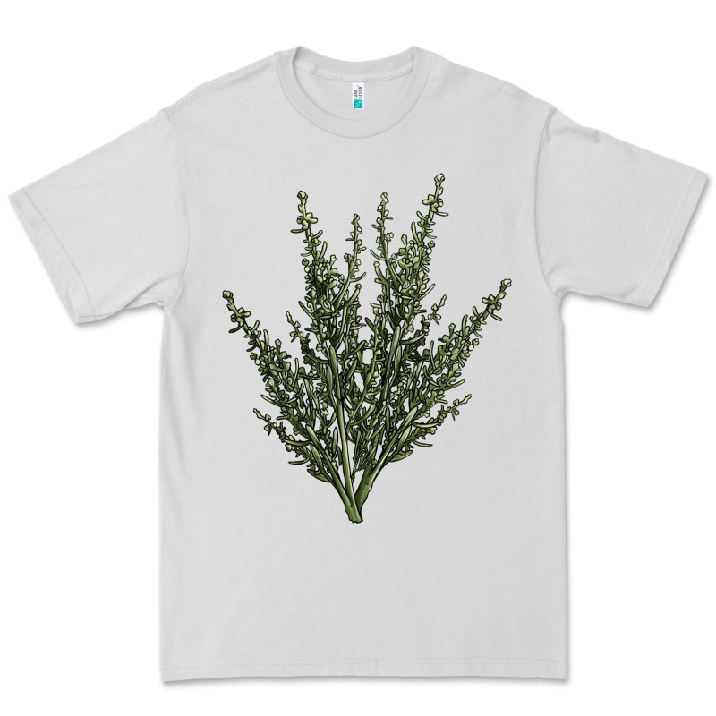 Botanical Sagebrush Illustrations Premium Tee by LillyAllenDesigns | Teevron