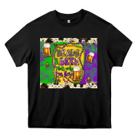 Black beads & beer that's why i'm here Heavy Core Tee - Artiststas