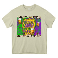 Mossy beads & beer that's why i'm here Heavy Core Tee - Artiststas