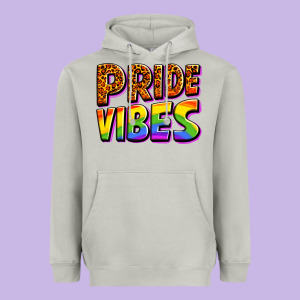 Pride Vibes Heavyweight Hoodie Designed By Oliviacreatesart