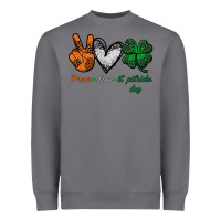 Storm peace love st patrick's day Heavyweight Sweatshirt - Bettercallsaul