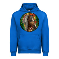 Cobalt Tennessee Horse Christmas Urban Hoodie - LillyAllenDesigns