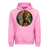 Fuchsia Pink Tennessee Horse Christmas Urban Hoodie - LillyAllenDesigns