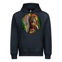 Navy Tennessee Horse Christmas Urban Hoodie - LillyAllenDesigns