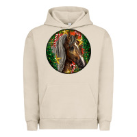 Pigment French Oak Tennessee Horse Christmas Urban Hoodie - LillyAllenDesigns
