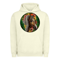 Pigment Pistachio Tennessee Horse Christmas Urban Hoodie - LillyAllenDesigns