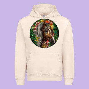 Tennessee Horse Christmas Urban Hoodie Designed By Lillyallendesigns