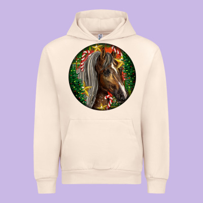 Tennessee Horse Christmas Urban Hoodie Designed By Lillyallendesigns
