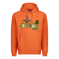 Carrot Love like Jesus St. Patrick's Premium Hoodie - CowGirlArtShop