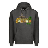 Charcoal Heather Love like Jesus St. Patrick's Premium Hoodie - CowGirlArtShop
