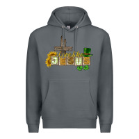 Rock Love like Jesus St. Patrick's Premium Hoodie - CowGirlArtShop