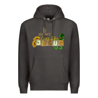 Smoke Love like Jesus St. Patrick's Premium Hoodie - CowGirlArtShop