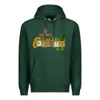 Sports Green Love like Jesus St. Patrick's Premium Hoodie - CowGirlArtShop