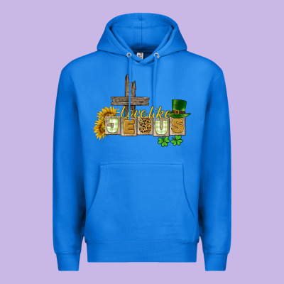 Love Like Jesus St. Patrick's Premium Hoodie Designed By Cowgirlartshop