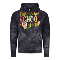 Cloud Black rockin that school year Vintage Hoodie - NancyCooperArtShop
