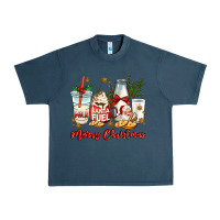 Midnight Navy santa fuel merry christmas Urban Heavy Tee - MaliasSmallBusiness