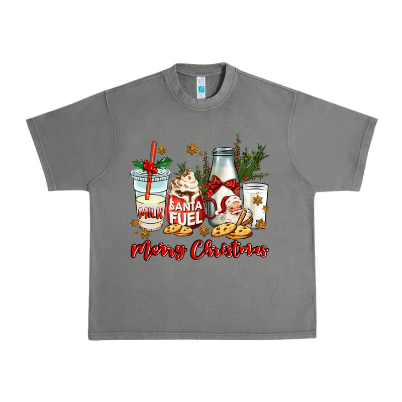 Santa Fuel Merry Christmas Urban Heavy Tee by MaliasSmallBusiness | Teevron