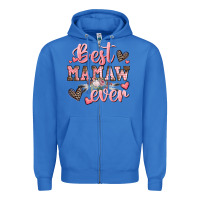 True Royal best mamaw ever mother's day Zipper Hoodie - CowGirlArtShop