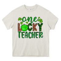 Cream one lucky teacher Heavy Core Tee - Artiststas