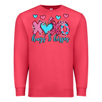 Cardinal xoxo hugs and kisses olivia Premium Sweatshirt - OliviaCreatesArt