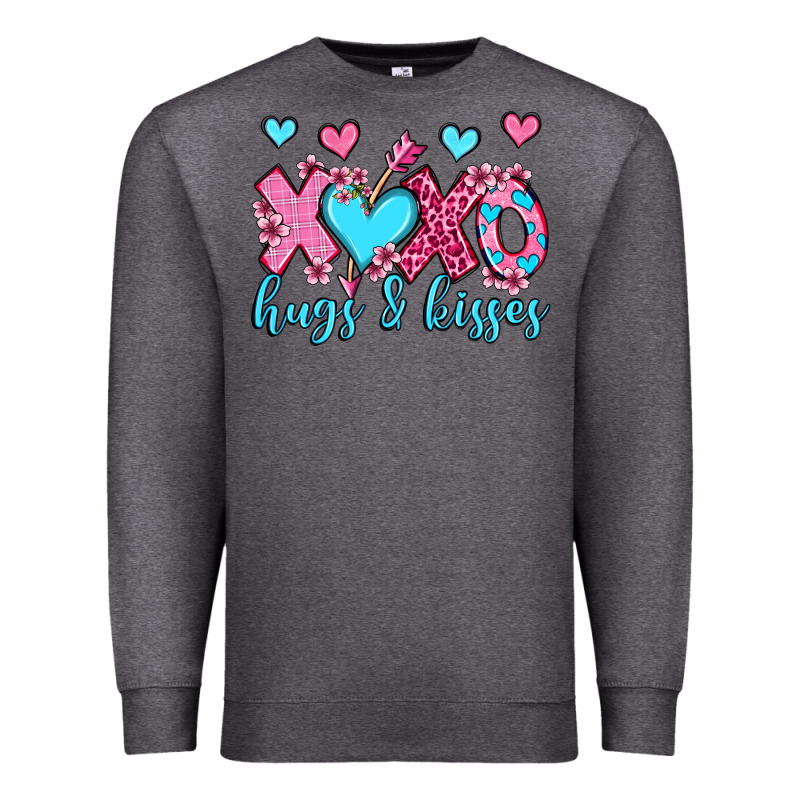 Xoxo Hugs And Kisses Olivia Premium Sweatshirt by OliviaCreatesArt | Teevron