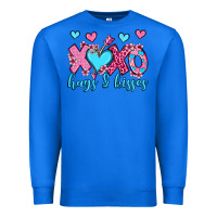 True Royal xoxo hugs and kisses olivia Premium Sweatshirt - OliviaCreatesArt