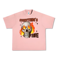 Salmon everythings fine Urban Heavy Tee - JahusDesignShop