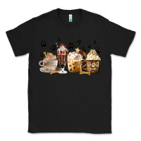 Black Dog Mom Coffee Lover Coffee Cups Classic Tee - MaliasSmallBusiness