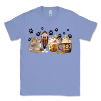 Colony Blue Dog Mom Coffee Lover Coffee Cups Classic Tee - MaliasSmallBusiness