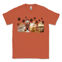 Copper Dog Mom Coffee Lover Coffee Cups Classic Tee - MaliasSmallBusiness