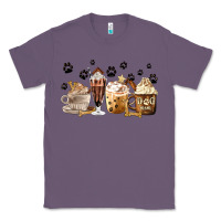Lavender Dog Mom Coffee Lover Coffee Cups Classic Tee - MaliasSmallBusiness