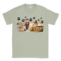 Matcha Dog Mom Coffee Lover Coffee Cups Classic Tee - MaliasSmallBusiness