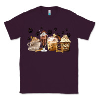 Plum Dog Mom Coffee Lover Coffee Cups Classic Tee - MaliasSmallBusiness