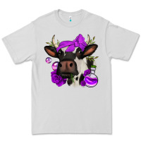 Dove Grey halloween roses cow Premium Tee - Jasminsmagicworld