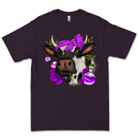 Plum halloween roses cow Premium Tee - Jasminsmagicworld