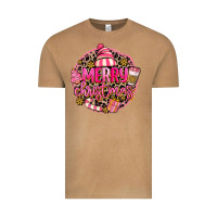Vintage Camel pink merry christmas Vintage Tee - MaliasSmallBusiness