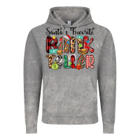 Cloud Rock santa s favorite bank teller Vintage Hoodie - MaliasSmallBusiness