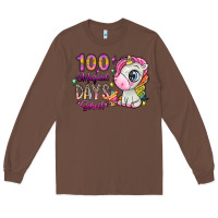 Chestnut 100 magical days school Long Sleeve Tee - SublimationCraftShop