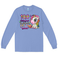 Colony Blue 100 magical days school Long Sleeve Tee - SublimationCraftShop
