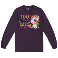 Plum 100 magical days school Long Sleeve Tee - SublimationCraftShop